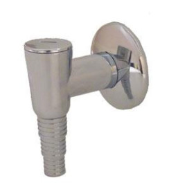 Sifão exterior cromado para máquina de lavar Bonomini