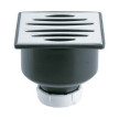 S-54 Sifão chão saída vertical 105 x 105 mm D40 mm, Jimten 024018