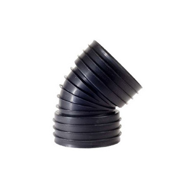 Curva a 45º para corrugado 160 mm