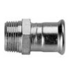Casquilho macho 18 x 3/4'' inox AISI 316L de cravar Inoxpres