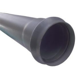 Tubo PVC rígido 140 mm (vara de 6 m) SN2 não normalizado