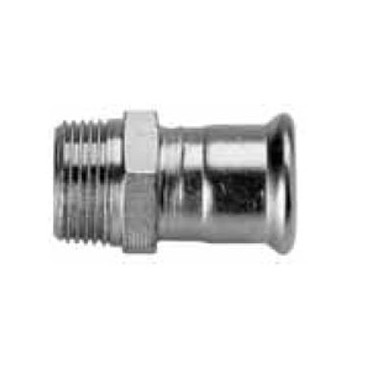 Casquilho macho 54 x 1''1/2 inox AISI 316L de cravar Inoxpres