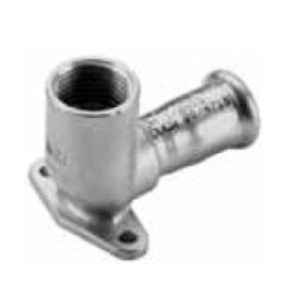 Joelho com pater fêmea 15 x 1/2'' inox de cravar Inoxpres