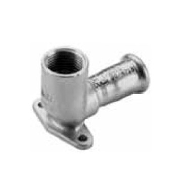 Joelho com pater fêmea 15 x 1/2'' inox de cravar Inoxpres