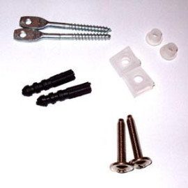 Conjunto fixação lateral bidé/sanita