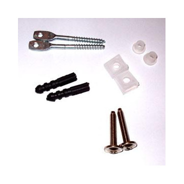 Conjunto fixação lateral bidé/sanita