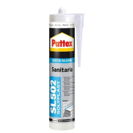Silicone sanitário branco 300 ml SL502 Pattex