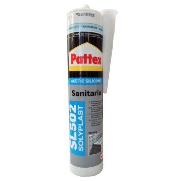 Silicone sanitário transparente 300 ml Pattex