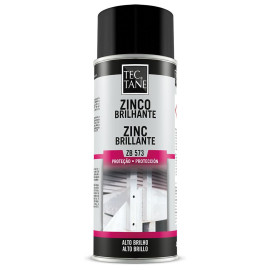 Spray zinco brilhante 400 ml, Tectane