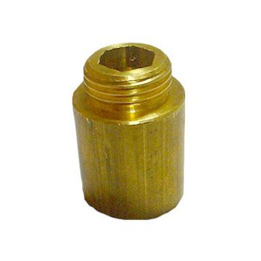 Crescente amarelo 1/2'' com 5 cm