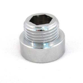 Crescente cromado 1/2'' com 1 cm