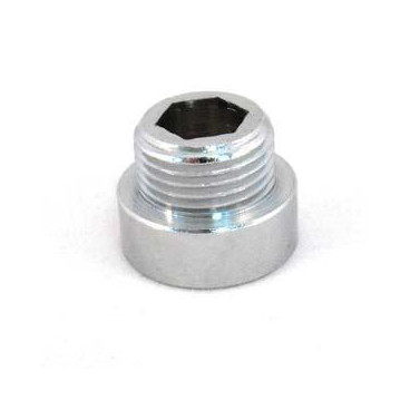 Crescente cromado 1/2'' com 1 cm