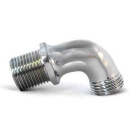 Joelho macho-macho 1/2'' x 1/2'' cromado