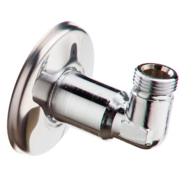 Joelho macho-macho 1/2'' x 1/2'' cromado Arco