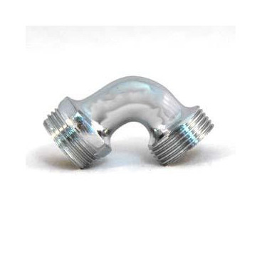 Joelho macho-macho 3/4'' x 3/4'' cromado