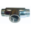 Tê de 1/2'' macho-fêmea-macho cromado