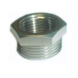 Porca redução MF niquelada 3/8'' x 1/4''