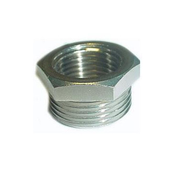 Porca redução MF niquelada 3/8'' x 1/4''