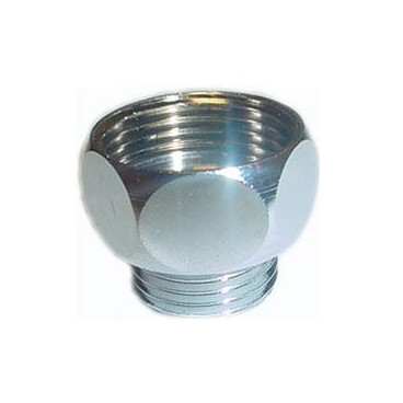 União macho-fêmea 1/2'' x 3/4'' cromada