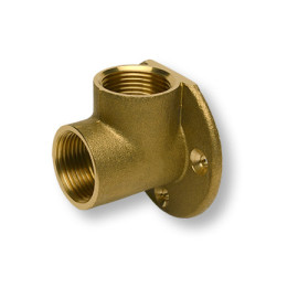 Joelho com pater de 1/2'' latão