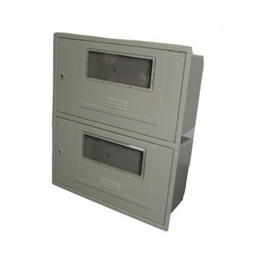 Caixa dupla para contador de água 60 x 65 x 20 cm