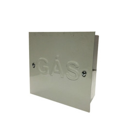 Aro com porta gás 120 x 120 mm