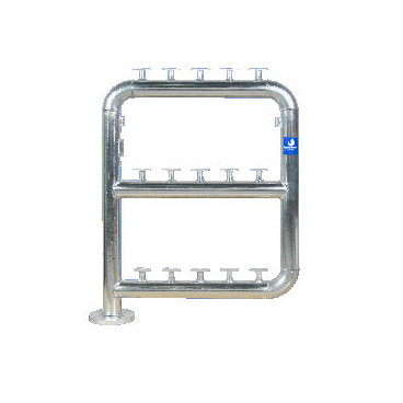 Bateria 2''1/2 galvanizada 3 filas - 12 contadores