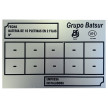 Placa de classificação 2 filas - 10 contadores