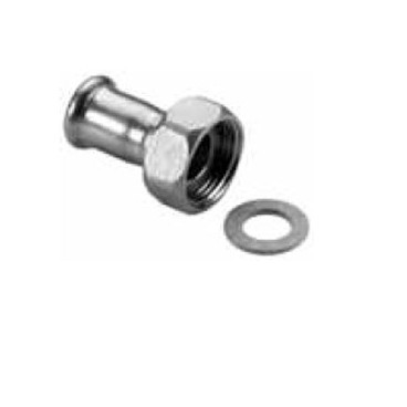 Porca terminal 22 x 1'' inox de cravar Inoxpres