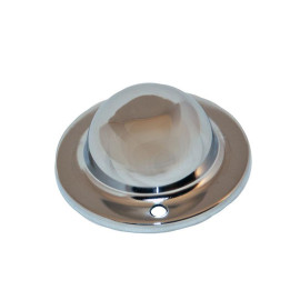 Tampa para torneira olho-de-boi 3/4'' latão cromado