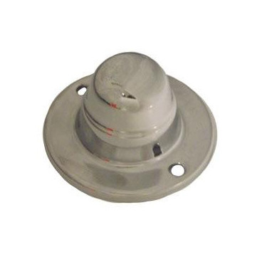 Tampa alta para olho-de-boi 3/4'' latão cromado
