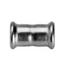 União simples 76 mm inox AISI 316L de cravar Inoxpres