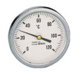 Termómetro bimetálico 63 mm 0-120ºC 1/2''