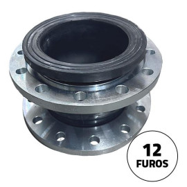 Ligação anti-vibrática PN16 DN200 205 mm