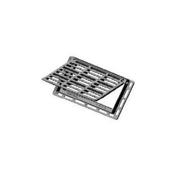 Grelha sumidoura anti-roubo 60 x 35 x 3,5 cm berma, C250