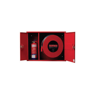 Carretel 30 m em caixa encastre dupla 70 x 98 x 26 cm (divisão para extintor)