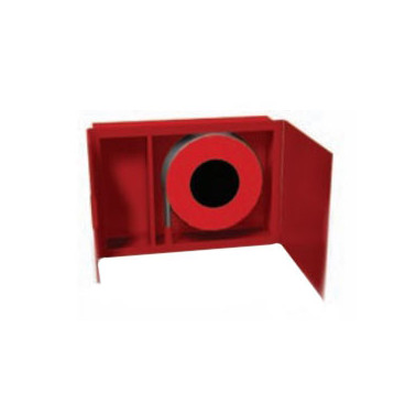 Carretel 20 m caixa Top dupla encastre 75 x 110 x 28 cm (divisão para extintor)