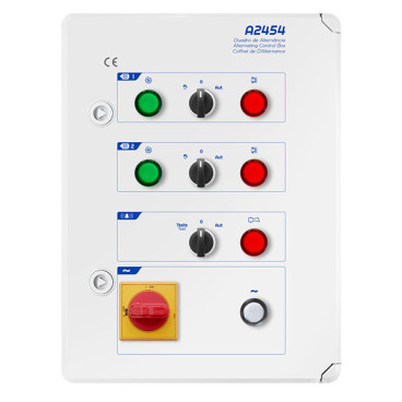 Quadro de alternância com alarme para 2 bombas 1x230V (2,5-4,0A)