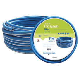 Mangueira azul anti-vinco 15 mm com 50 m uso potável, até 9 bar